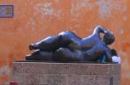Botero, nas ruas da cidade velha de Cartagena, na Colômbia
